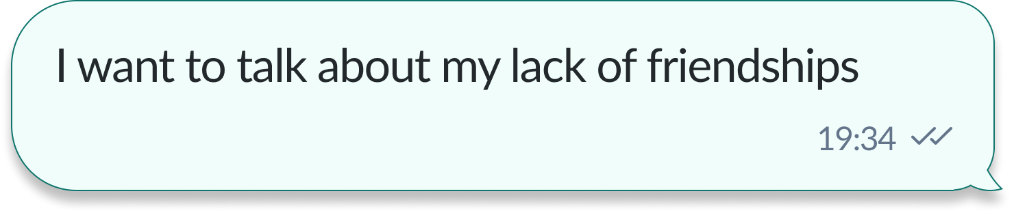 Message screenshot