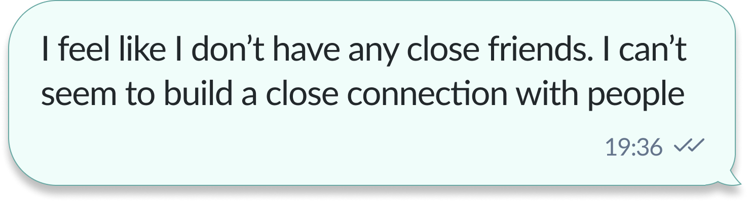 Message screenshot